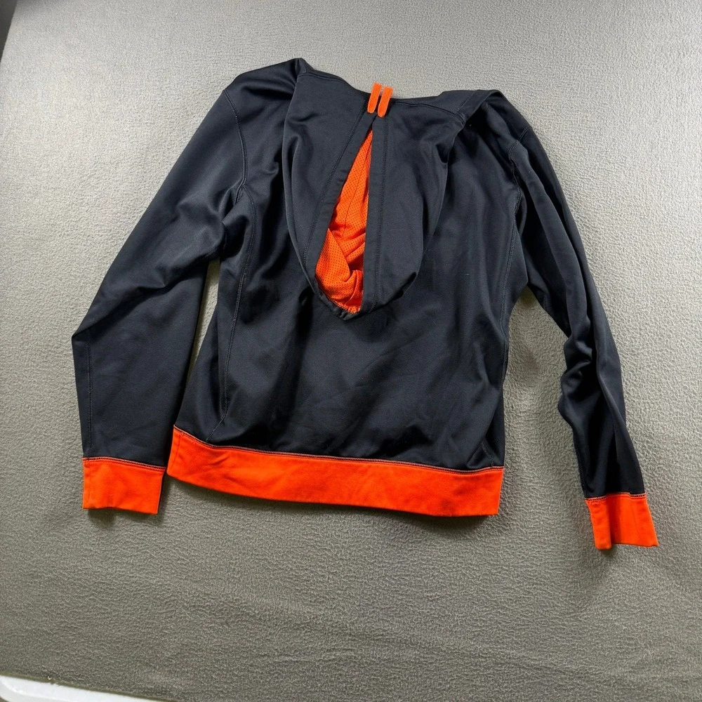Nike Hoodie Men M Black Oregon State Beavers NCAA Therma Fit Pullover Sweatshirt